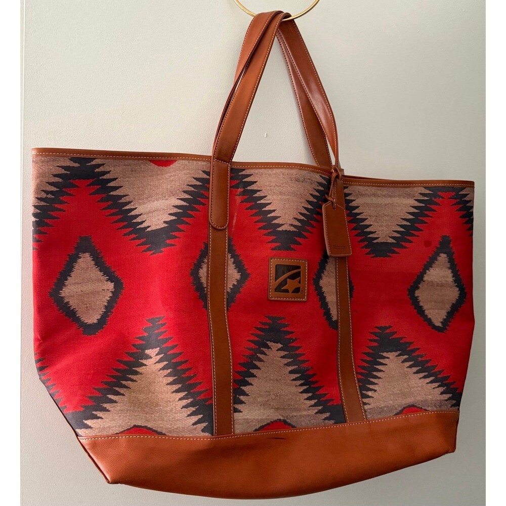 Barrington Tote Bag with Leather Accents
